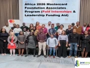 Africa 2026 Mastercard Foundation Associates Program (Paid Internships & Leadership Funding Aid) Africa 2026 Mastercard Foundation Associates Program (Paid Internships & Leadership Funding Aid)