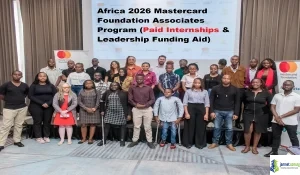 Africa 2026 Mastercard Foundation Associates Program (Paid Internships & Leadership Funding Aid)