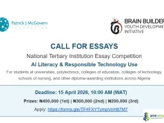 Brain Builder National Essay Competition 2026