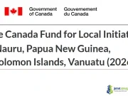 Canada Fund for Local Initiatives 2026 Canada Fund for Local Initiatives 2026