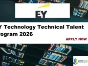 EY Technology Technical Talent Program 2026 EY Technology Technical Talent Program 2026