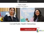Fully Funded Cornell University Public Health Fellowship 2026 Fully Funded Cornell University Public Health Fellowship 2026