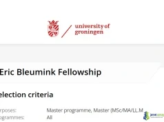 Fully Funded Eric Bleumink Scholarship 2027 at University of Groningen Fully Funded Eric Bleumink Scholarship 2027 at University of Groningen