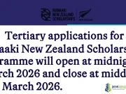 Fully Funded Government of New Zealand Manaaki Scholarships 2026 Fully Funded Government of New Zealand Manaaki Scholarships 2026