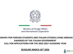 Fully Funded Italian Government Scholarship (MAECI) 2026 Fully Funded Italian Government Scholarship (MAECI) 2026