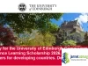 Fully Funded University of Edinburgh Commonwealth Distance Learning Scholarship 2026