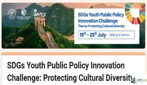 Fully funded China 2026 SDGs Youth Public Policy Innovation Challenge