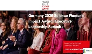 Germany 2026 Science Women’s Impact Award (Executive Leadership Summit)