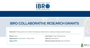 IBRO Collaborative Research Grants 2026