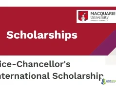 Macquarie University Vice-Chancellor Scholarship 2026 Macquarie University Vice-Chancellor Scholarship
