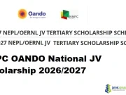 NNPC OANDO National JV Scholarship 2026/2027 NNPC OANDO National JV Scholarship 2026-2027