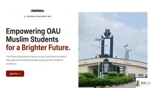 Nigeria 2026 UNIFEMGA Scholarship (₦150k for OAU Muslim Students)