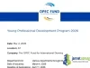 OPEC Fund Young Professional Development Program (YPDP) 2026