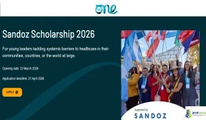 South Africa 2026 Sandoz Scholarship & Health Leadership Funding
