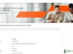 South Africa 2027 PwC Data Science Graduate Programme