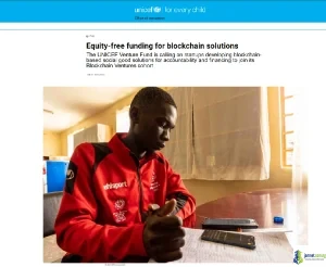 UNICEF Venture Fund 2026 (Up to $100,000 Grant)