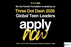 USA 2026 Three Dot Dash Global Entrepreneurship Aid (Teen Leaders)