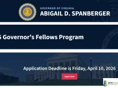 USA 2026 Virginia Governor's Fellows (Public Policy Aid)