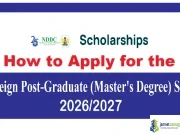 How to Apply for the Nigeria NDDC Postgraduate Foreign Scholarship how to apply for the Nigeria 2026 NDDC Postgraduate Foreign Scholarship & STEM Leadership Funding
