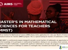 2026 AIMS Master of Mathematical Sciences Scholarship (for Teachers)