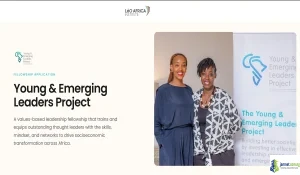 2026 Africa YELP Executive Leadership Research Funding