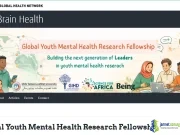 2026 Global Youth Mental Health Research Fellowship