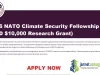 2026 NATO Climate Security Fellowship (CAD $10,000 Research Grant)