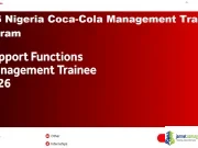 2026 Nigeria Coca-Cola Management Trainee Program 2026 Nigeria Coca-Cola Management Trainee Program