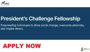 2026 President’s Challenge Fellowship (Grant in Singapore)