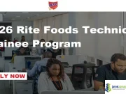 2026 Rite Foods Technical Trainee Program 2026 Rite Foods Technical Trainee Program