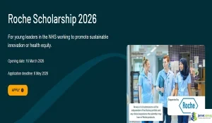 2026 Roche Scholarship for NHS Leaders (Fully Funded)