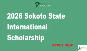 2026 Sokoto State International Scholarship