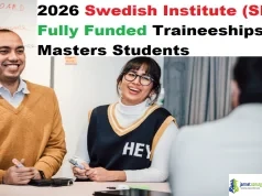 2026 Swedish Institute Traineeships (Fully Funding)