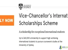 2026 Sydney University Vice-Chancellor Scholarship (Grant for International Students