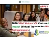 2026 Vital Voices VV Venture AI for Impact (Virtual Training for Women Entrepreneurs)