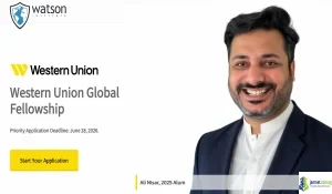 2026 Western Union Global Fellowship (Watson Institute)