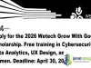 2026 Wetech Grow With Google Scholarship (Tech Certification for Women)
