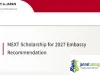 2027 Japan Government MEXT Research Funding for International Postgraduates