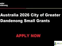Australia 2026 City of Greater Dandenong Small Grants