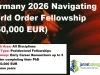 Germany 2026 Navigating World Order Fellowship