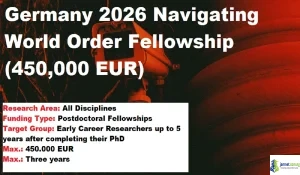 Germany 2026 Navigating World Order Fellowship