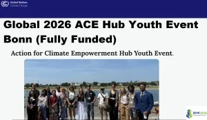 Global 2026 ACE Hub Youth Event Bonn (Fully Funded)