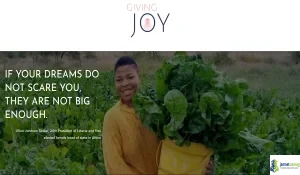 Global 2026 Giving Joy Women Microgrant Program