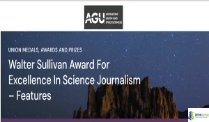Global 2026 Walter Sullivan Award for Science Journalism