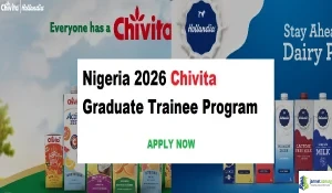 Nigeria 2026 Chivita Graduate Trainee Program