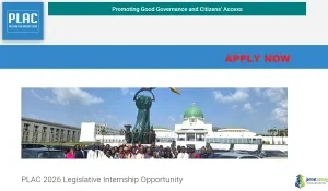 Nigeria 2026 PLAC Legislative Internship