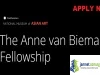 USA 2026 Anne van Biema Fellowship ($60,000 Research Grant)