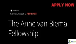 USA 2026 Anne van Biema Fellowship ($60,000 Research Grant)