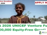 USA 2026 UNICEF Venture Fund ($100,000 Equity-Free Grant) USA 2026 UNICEF Venture Fund ($100,000 Equity-Free Grant)
