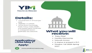 USA 2026 YIM Macro Research Fellowship (Policy & AI Grant)